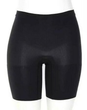 Spanx 237805 Womens Power Short Mid Thigh Shaper Seamless Black Size Medium