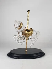Crystal Prancer By William Dentzel III The Franklin Mint Carousel Horse