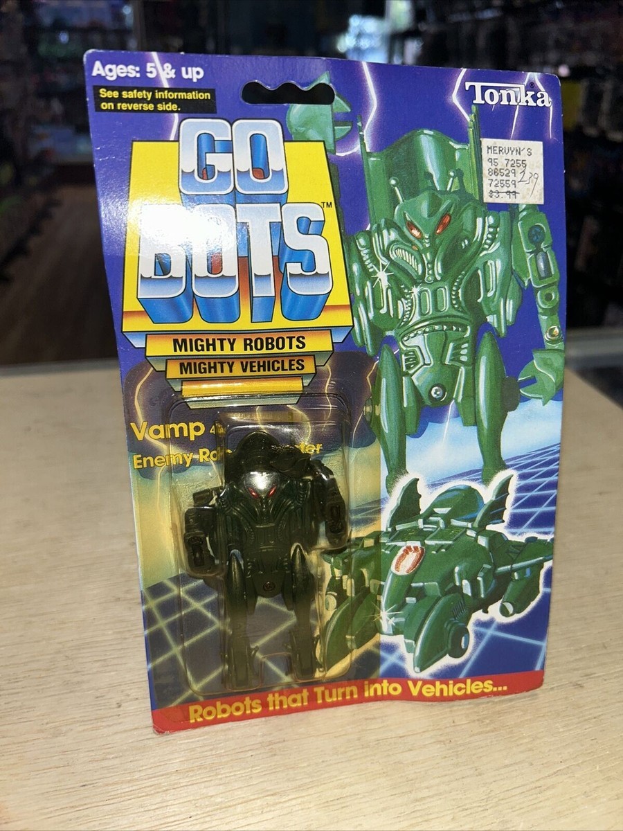 Vintage GoBots Vamp 45 Enemy Robot Monster 1985 (Go Bots, Tonka
