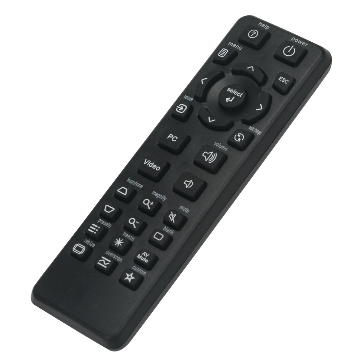 Remote Infocus In222 Replace Remote for InFocus Projector IN114 IN116 IN122 IN124 IN126 ...