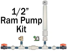 Hydraulic Ram Pump Kit - Build Your Own RAM PUMP