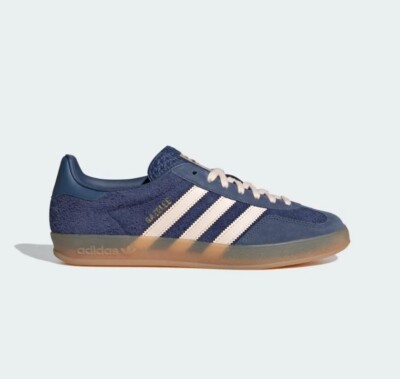 Adidas Gazelle Indoor Dark Blue Orange Preloved Ink Shoes JI0322 Men\'s Size 9.5 adidas Originals Gazelle Indoor Dark Blue Bliss Orange  main image 3