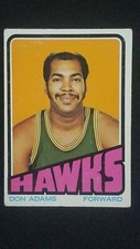 1972 1973 Topps Basketball #77 Don Adams