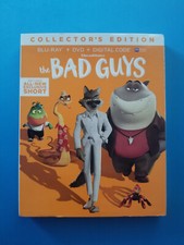 NEW - The Bad Guys Blu-ray DVD Digital, 2022 Animated - Free ShipN