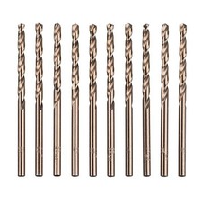 Image of HSS Gold Cobalt Jobber Drill Bit For Stainless & Hard Steels M35 Twist Drill Bit
