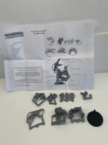 Runtbot Warhammer 40k Forgeworld Ork Runtbot and Grot BNIB 2010 Limited Edition ...