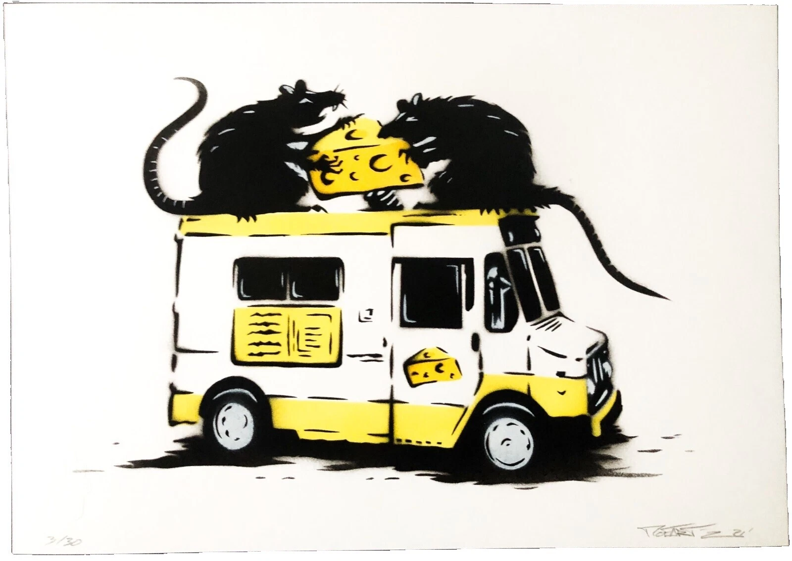 Arte de graffiti Papel Arte Pinturas