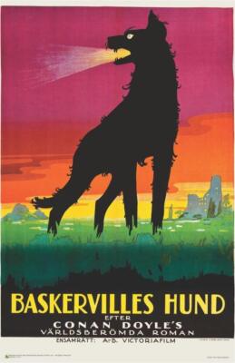 Baskerville Hunds Classic Movie Mini Poster 11'' x 17''
