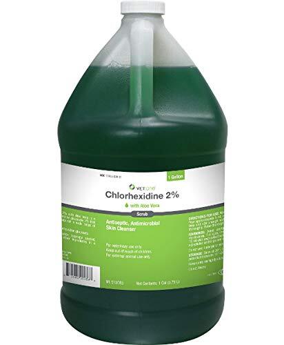 Vet One Chlorhexidine Antibacterial Body Wash - Aloe Vera Face Scrub & Body Scru
