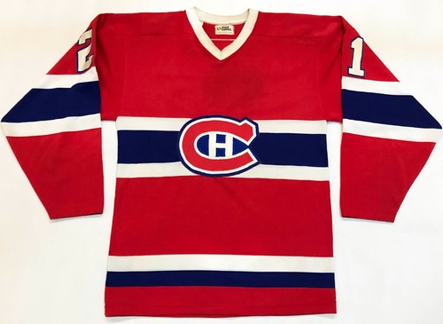 Maillot De Hockey Canadiens De Montréal Vintage - Taille XL, Rouge, Marque CCM Maska, Occasion