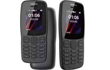 Nokia 105 Big Buttons 2 Sim Free Black Brand New (Unlocked) Mobile Phone New 5