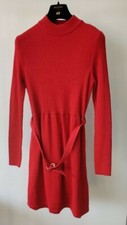 New Without Tags Free People  French Girl Red Xmas Dress  Size Large