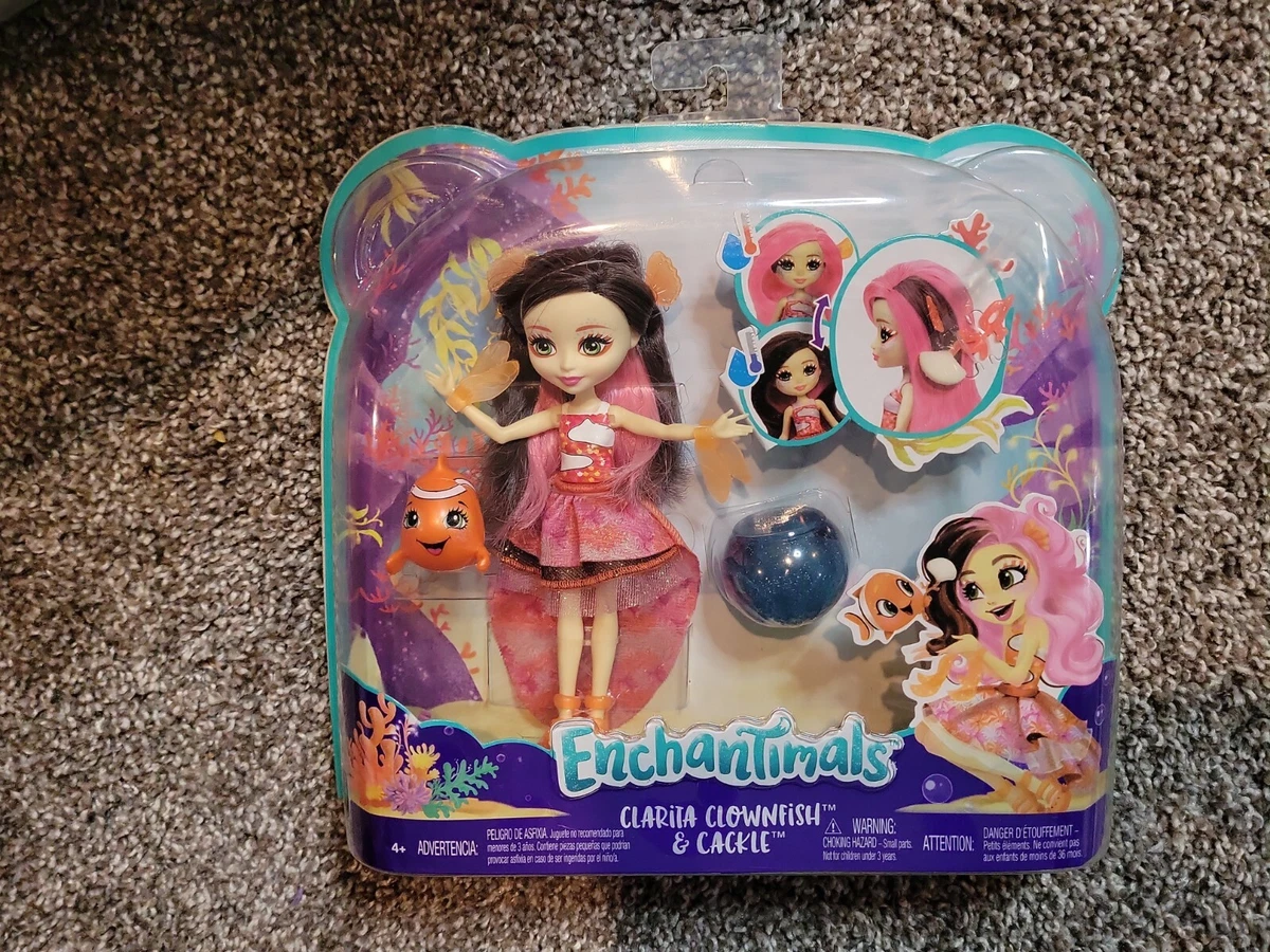 Enchantimals CLARITA CLOWNFISH CACKIE New eBay