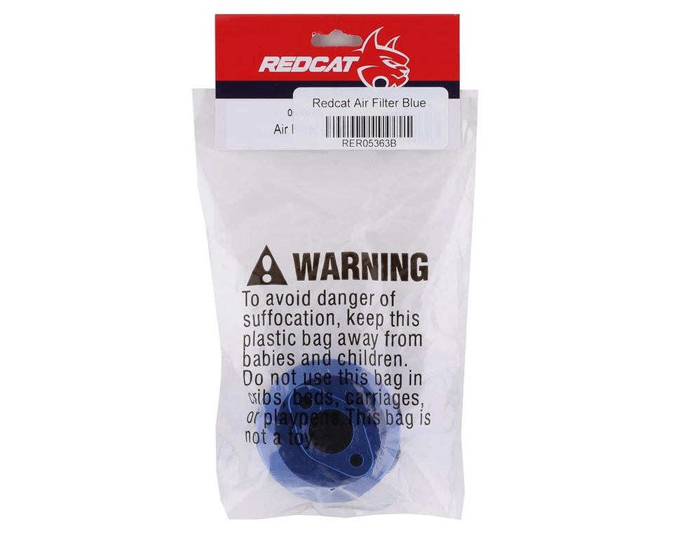 Redcat Rampage Air Filter (Blue) [RER05363] - Image 2 of 2