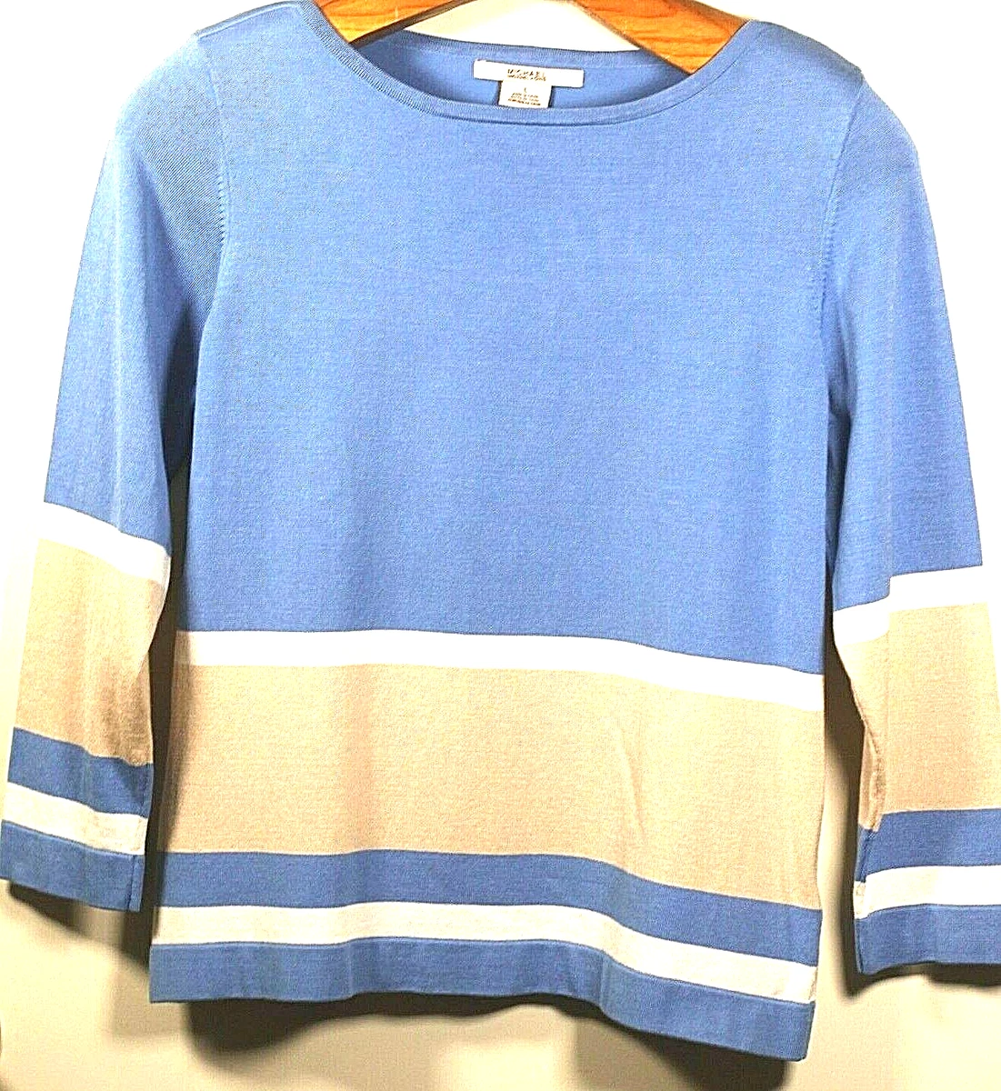 Michael kors sweaters 2025 womens blue
