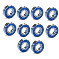 10-Pack 6205-2RS Heavy Duty Deep Groove Ball Bearing ABEC5 - 25mmX52mmX15mm