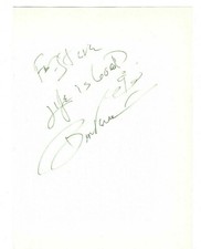 Ben Vereen Signed Slip / Autographed IN PERSON