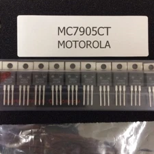 MC7905CT MOTOROLA 7905CT IC REG LINEAR 5V 1A TO220AB 12 PCS