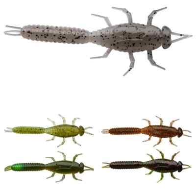 Illex Magic May Fly 6.6cm Soft Micro Lure Perch Trout Chub Sea Fishing