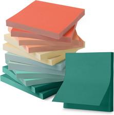 - Sticky Notes, 3  X3  , 12 Pads, 600 Sheets, New Vintage Color Sticky Notes 3X3