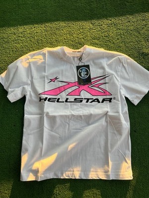 Hellstar Men's White Graphic T-Shirt Size Small Brand New