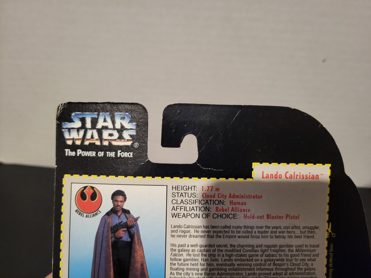 Lando Calrissian Billy Dee Williams STAR WARS Power of Force