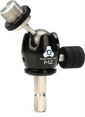 Triad-Orbit Micro 2/M2 Short-stem Orbital Mic Adapter (3-pack) Bundle