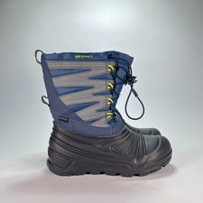 Merrell Snow Quest Lite 3.0 Blue Grey Insulated Waterproof Boots Youth Size 5
