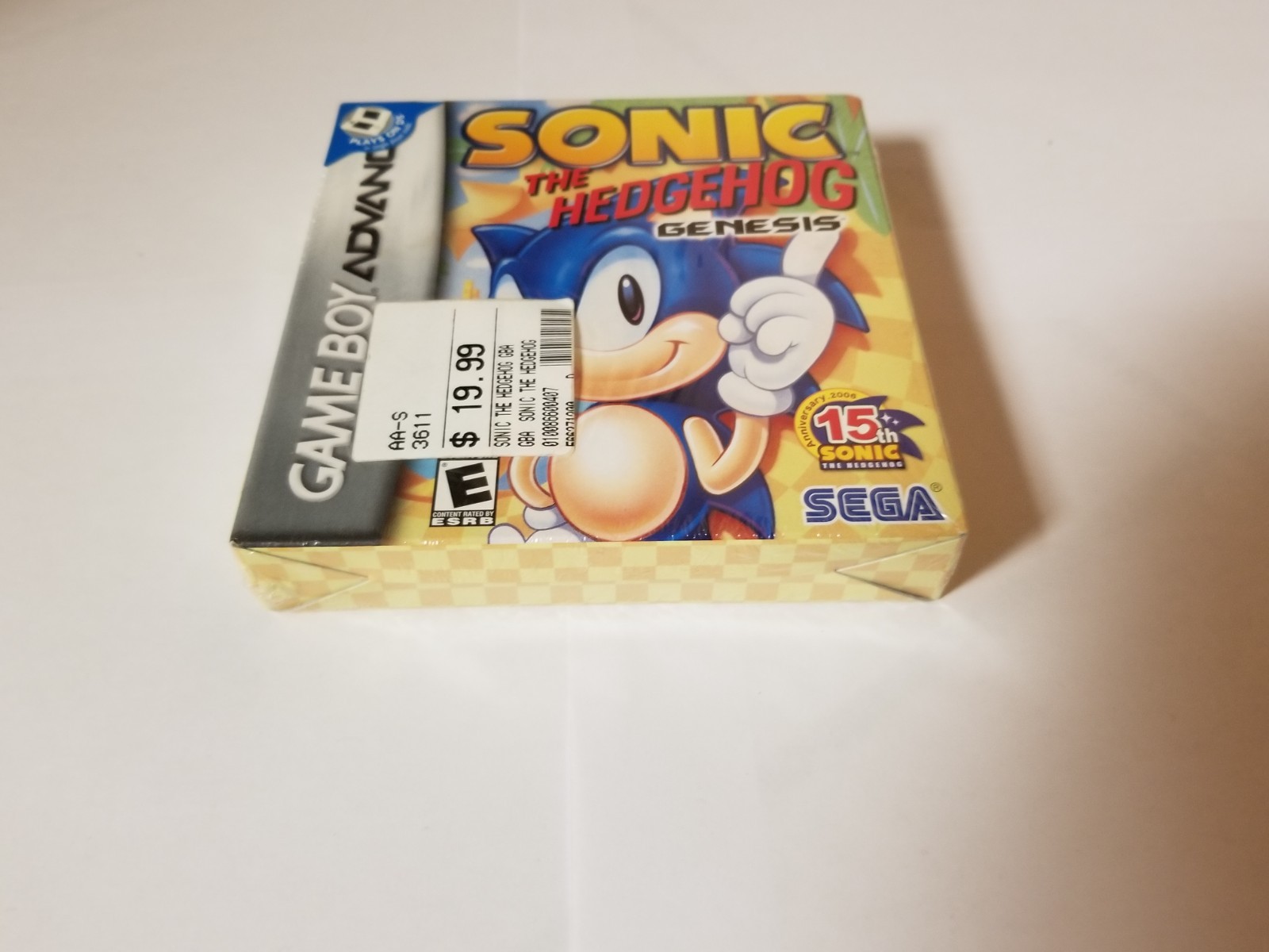 Sonic The Hedgehog Genesis  (Nintendo Game Boy Advance, 2006) new gba