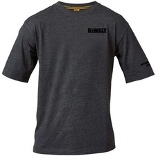 Image of DEWALT Typhoon Charcoal Grey T-Shirt Durable, Comfortable DEWALT Tee in Charcoal