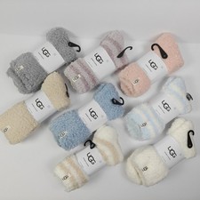 UGG Ribbed Extra Thick Fleece Socks Loosely Knitted Boat Socks Women's One Size