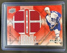 2009-10 Black Diamond Lanny McDonald Quad Ruby #/50