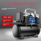Universal Electric Air Compressor with Air Tank for Car Maintenance, 48V/72V