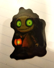 Scary Horror Gothic Cartoon Decal Sticker
