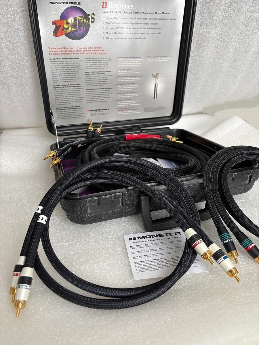 MONSTER CABLE　M Series M1000 I Monster Cable M Series PM M1000 MKII stereo audio RCA