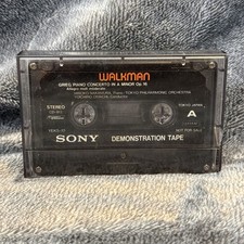 VTG SONY WALKMAN Demonstration Cassette Tape Jungle Strut Grieg Piano Concerto