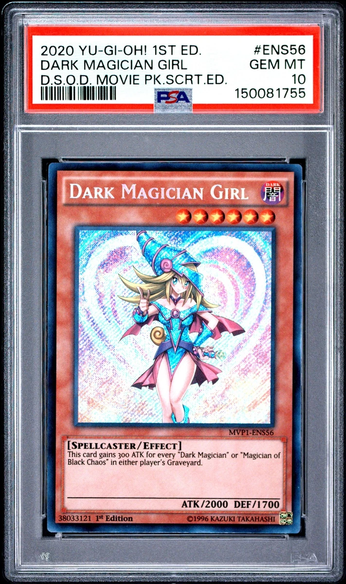 Dark Magician Girl Yu-Gi-Oh! TCG Professional Sports Authenticator