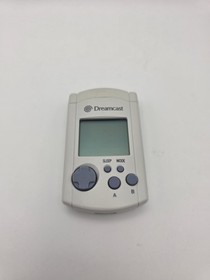 Official Sega Dreamcast VMU Visual Memory Unit White HKT-7000