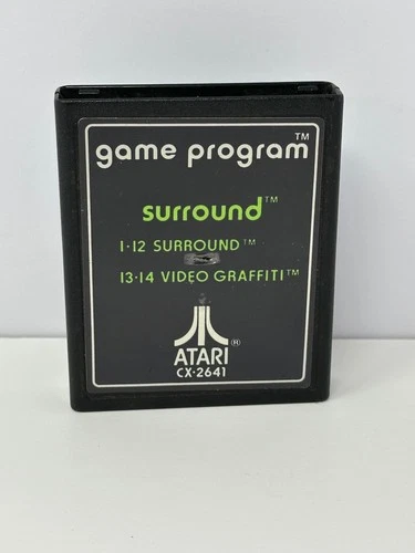Atari 2600 Surround Video Game CX2641 - Used, Good Condition D3