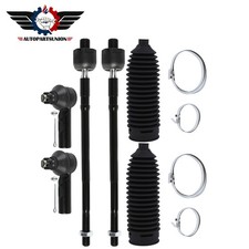 6pcs Front Tie Rod End Es800363 Rack And Pinion Bellow For Suzuki Grand Vitara