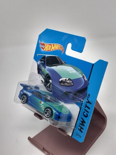 2012 Hot Wheels HW City Toyota Supra 22/250 Short Card - Picture 3 of 5