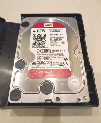 Western Digital 4TB SATA Hard Drives 64MB Cache, 5400RPM NASware 3.0