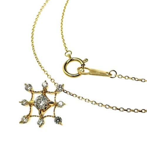 Vendome Aoyama necklace K18 diamond