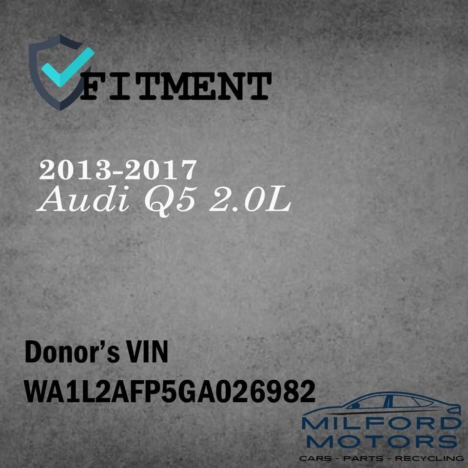 Cabezal/grupo de velocímetro de instrumento para Audi Q5 2013-2017 2,0 L 109 k millas Foto 4 de 4