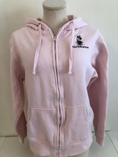 Vintage Disney Parks Disney World Embroidered Zip Hoodie Size XL Pink Minnie
