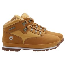 Timberland Euro Hiker Nubuck Boots Wheat TB096975 GS Youth New