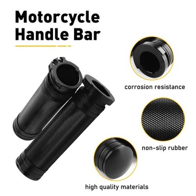 22mm 7/8'' Handlebar Hand Grips Set For Harley Street XG500 XG750 2015-2020 Black