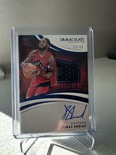 2024-25 Panini Immaculate - Jamal Shead ROOKIE PATCH AUTO On Card /49 RPA RC