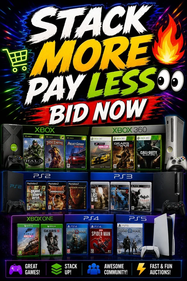 👉 STACK MORE 🔥 PAY LESS 👀 BID NOW