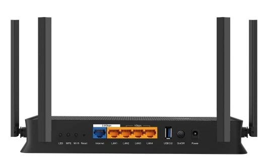 TP-Link Archer BE3600 Wi-Fi 7 Dual-Band 3,6 Gbit 2,5 GbE 5x RJ45 USB 3.0 VPN WPA - Image 2 of 2